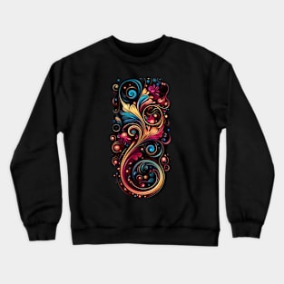 Abstract Design Crewneck Sweatshirt